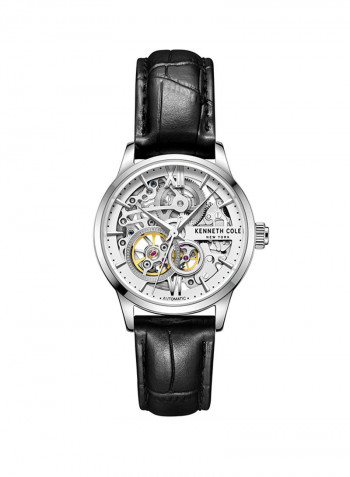 Women's Leather Analog Watch KC50984014