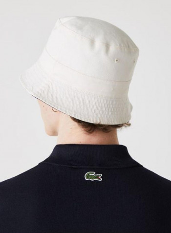 Colourblock Cotton Piqué Polo Navy Blue/Green/Beige