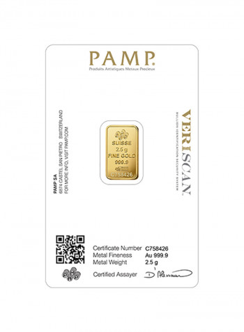 24K Fine Gold Bar Gold