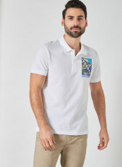 Landscape Badge Polo White reviews Landscape Badge Polo White