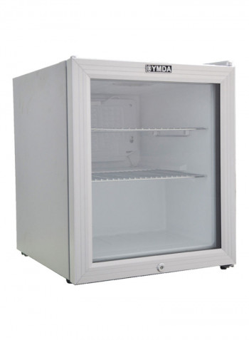 Single Door Mini Glass Refrigerator 49 l YCC60G Silver