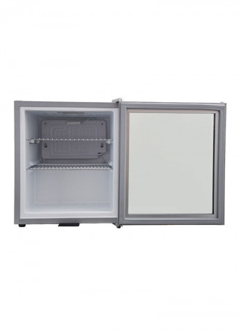 Single Door Mini Glass Refrigerator 49 l YCC60G Silver