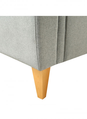 Lima 1-Seater Chair Grey 86x88cm