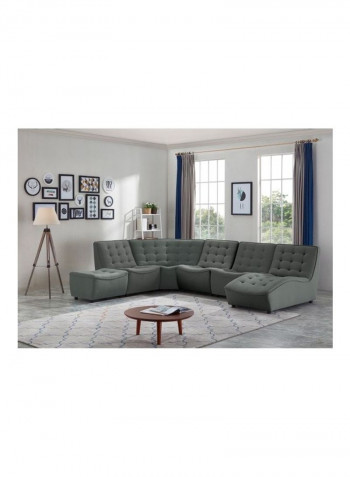 Burton Armless Chair Grey 115x89x115cm
