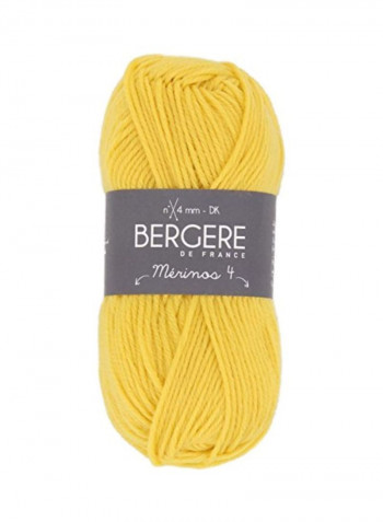 Merinos Yarn Yellow