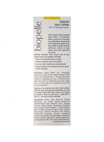 Tensage Daily Face Serum 30مل