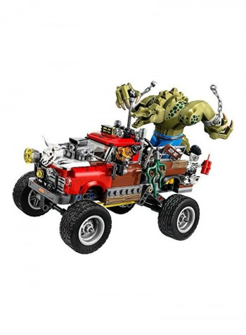 460-Piece Batman Movie Killer Croc Tail-Gator Building Toy