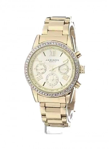 Women's Water Resistant Analog Watch AK872YG