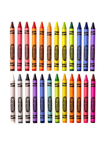 24-Piece Standard Crayon Set CYO523024 Multicolour