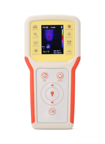 Portable Thermal Infrared Imager White/Orange 27.5 x 5cm