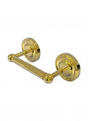 Prestige Regal Collection 2 Post Tissue Toilet Paper Holder Golden 8x5x2inch