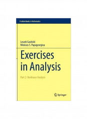 Exercises In Analysis : Part 2: Nonlinear Analysis Hardcover reviews Exercises In Analysis : Part 2: Nonlinear Analysis Hardcover