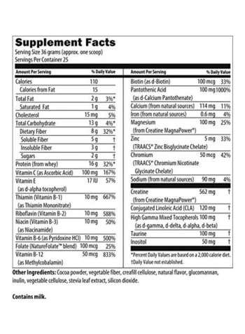 WheyMeal Dietary Supplement Powder