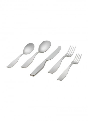 5-Piece Place Setting Set Silver