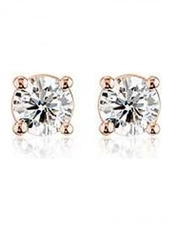 Petite Diamond Stud Earrings