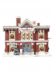 Story Village Cleveland Elementary School Red/White/Yellow 8.03x5.71x6.97inch