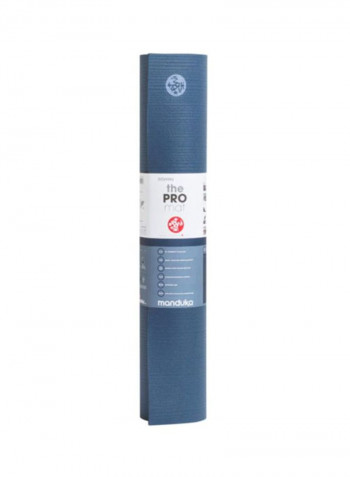 Pro Yoga Mat Blue 26 inch