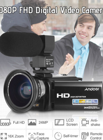 FHD Digital Video Camera Camcorder