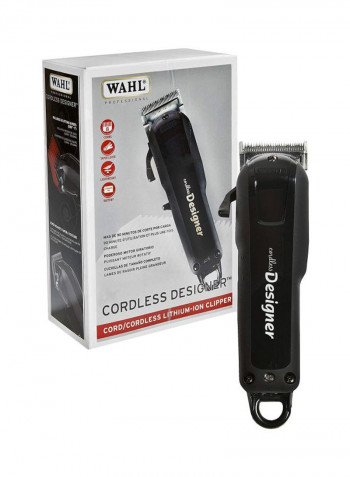 Cordless Designer Clipper Black