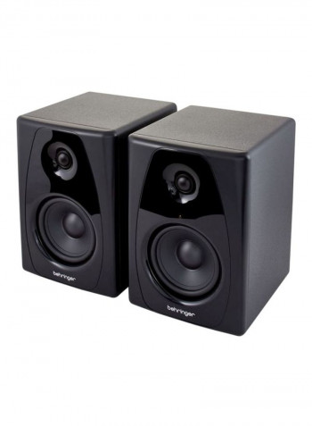 2-Piece Monitor Speaker Set STUDIO50USBPair Black
