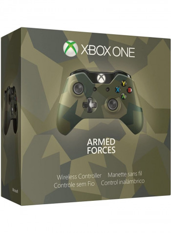 Armed Forces ll Wireless Controller For XBox One - Green/Black