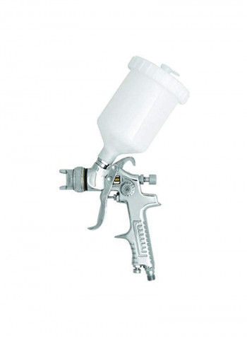 Spray Gun with Fluid Cup Dia1.4mm 0.6ltrYT-2350 Silver 1.4millimeter