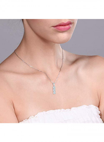 1.24 Ct Diamond Pendant Necklace