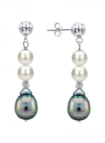 925 Sterling Silver Freshwater Cultured Pearl Earrings