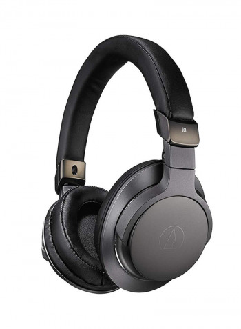 High-Resolution Wireless Over-Ear Headphones Black