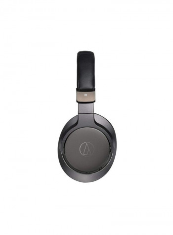 High-Resolution Wireless Over-Ear Headphones Black