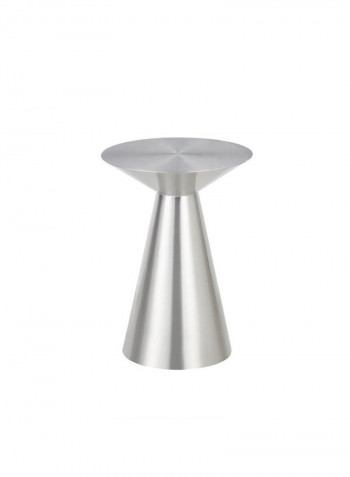 Sedona End Table Silver 39.5x39.5x55cm