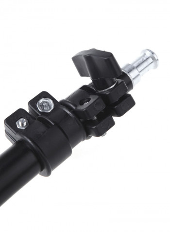 Video Continuous Lighting Kit Photography Light Stand Black