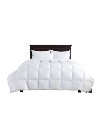Cotton Down Comforter White 102x86inch