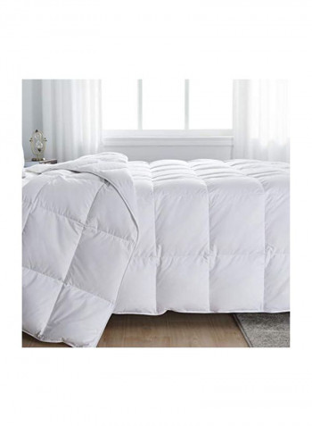 Cotton Down Comforter White 102x86inch