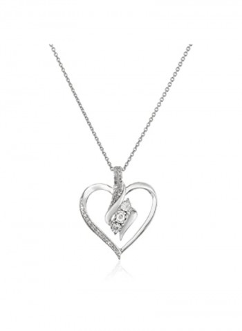 Sterling Silver Heart Necklace
