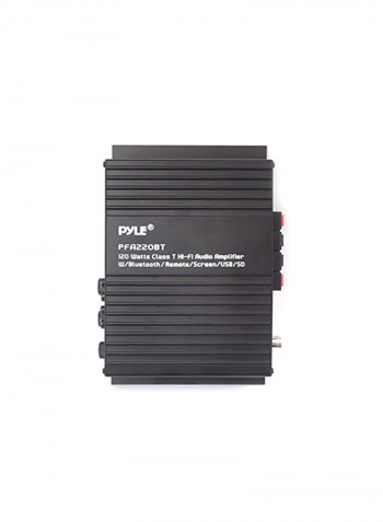 Class-T Bluetooth Power Audio Amplifier PFA220BT Black