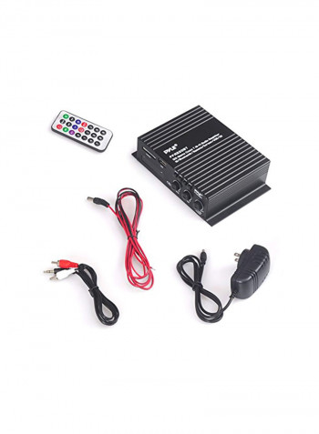 Class-T Bluetooth Power Audio Amplifier PFA220BT Black