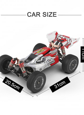 144001 1/14 1500mAh Battery 60km/h 2.4GHz High Speed Off-Road Drift Car With 2 Batteries 41.5cm
