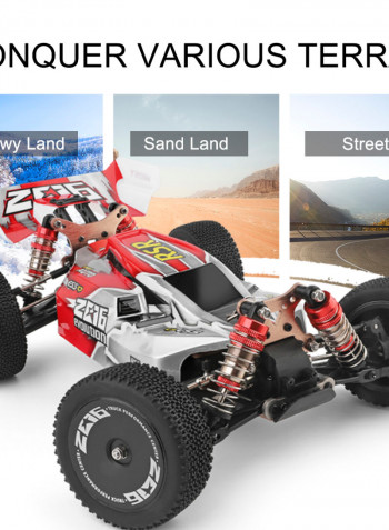 144001 1/14 1500mAh Battery 60km/h 2.4GHz High Speed Off-Road Drift Car With 2 Batteries 41.5cm