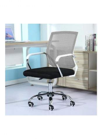 Office Comfortable Simple Desk Chair Grey/Black