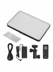 Professional Remote Controller LED Video Light Black