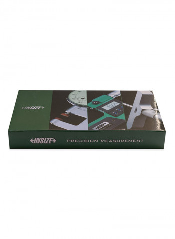 Outside Micrometer With Interchangeable Anvils Green/Silver 0-150milimeter