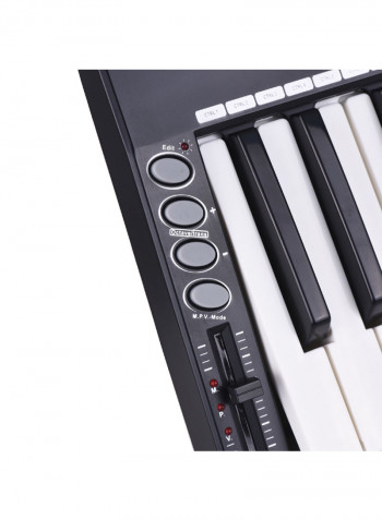 KS49C-A 49-Key USB MIDI Keyboard Controller With Pedal Jack