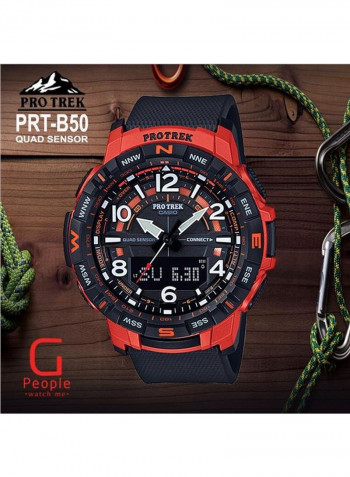 Men's ProTrek Analog/Digital Watch PRT-B50-4