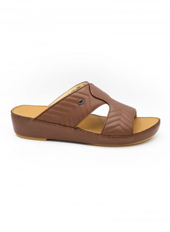 Carlo Arabic Footwear 1394 Size 6 Brown