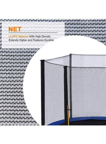 Outdoor Trampoline With Safety Enclosure 6feet