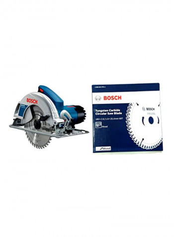 Professional Hand-Held Circular Saw Blue/Silver 9inch