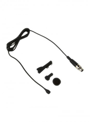 Omnidirectional Lavalier Condenser Microphone With Mini XLR Connector C417L Matte Black