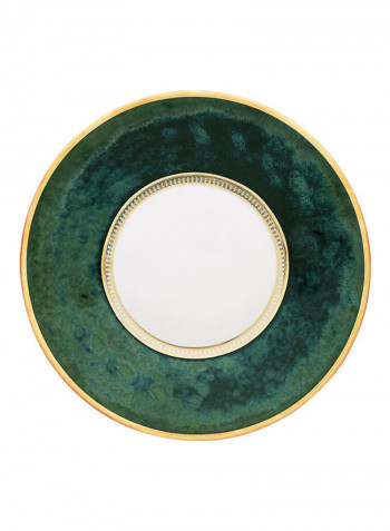 8-Piece Tea Set Green/White 90ml
