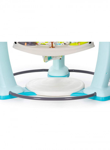 ExerSaucer Jump & Learn Stationary Baby Jumper, Jungle Quest